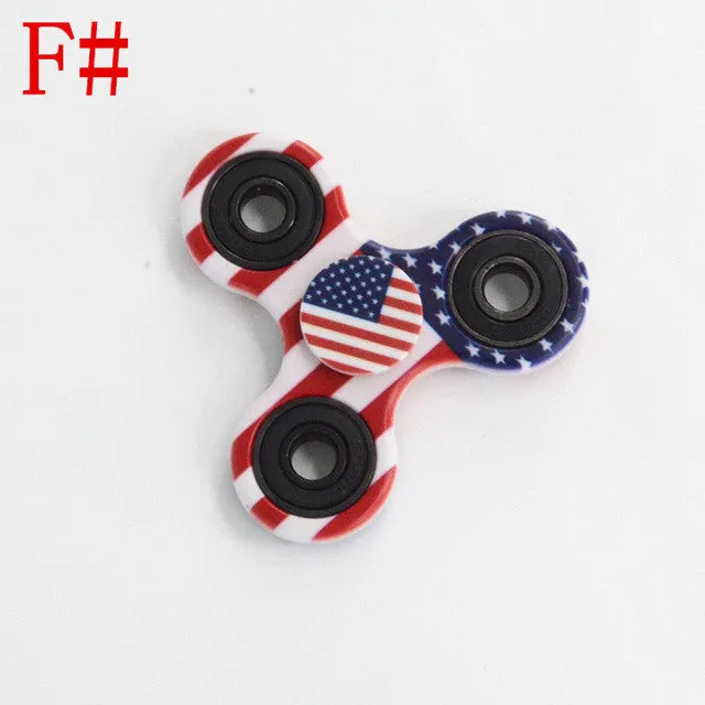 Tri Fidget Hand Spinner Triangle DIY Puzzle Finger Toy EDC Focus Toys For ADHD Learning &Educational Toy