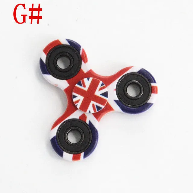 Tri Fidget Hand Spinner Triangle DIY Puzzle Finger Toy EDC Focus Toys For ADHD Learning &Educational Toy
