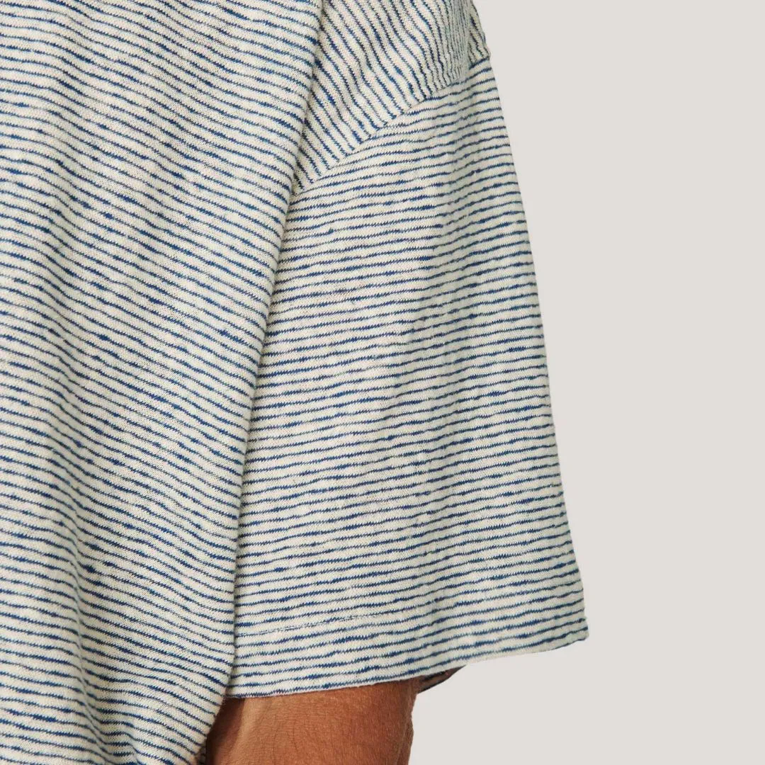 Triple Stripe T-Shirt (Ecru Stripe)