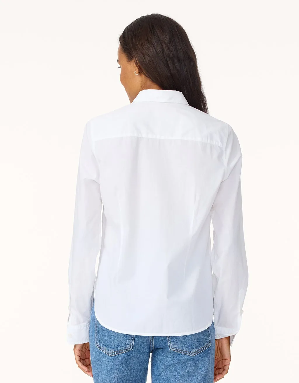 unsubscribed shrunken boyfriend shirt