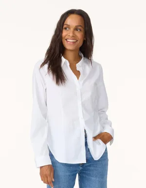 unsubscribed shrunken boyfriend shirt