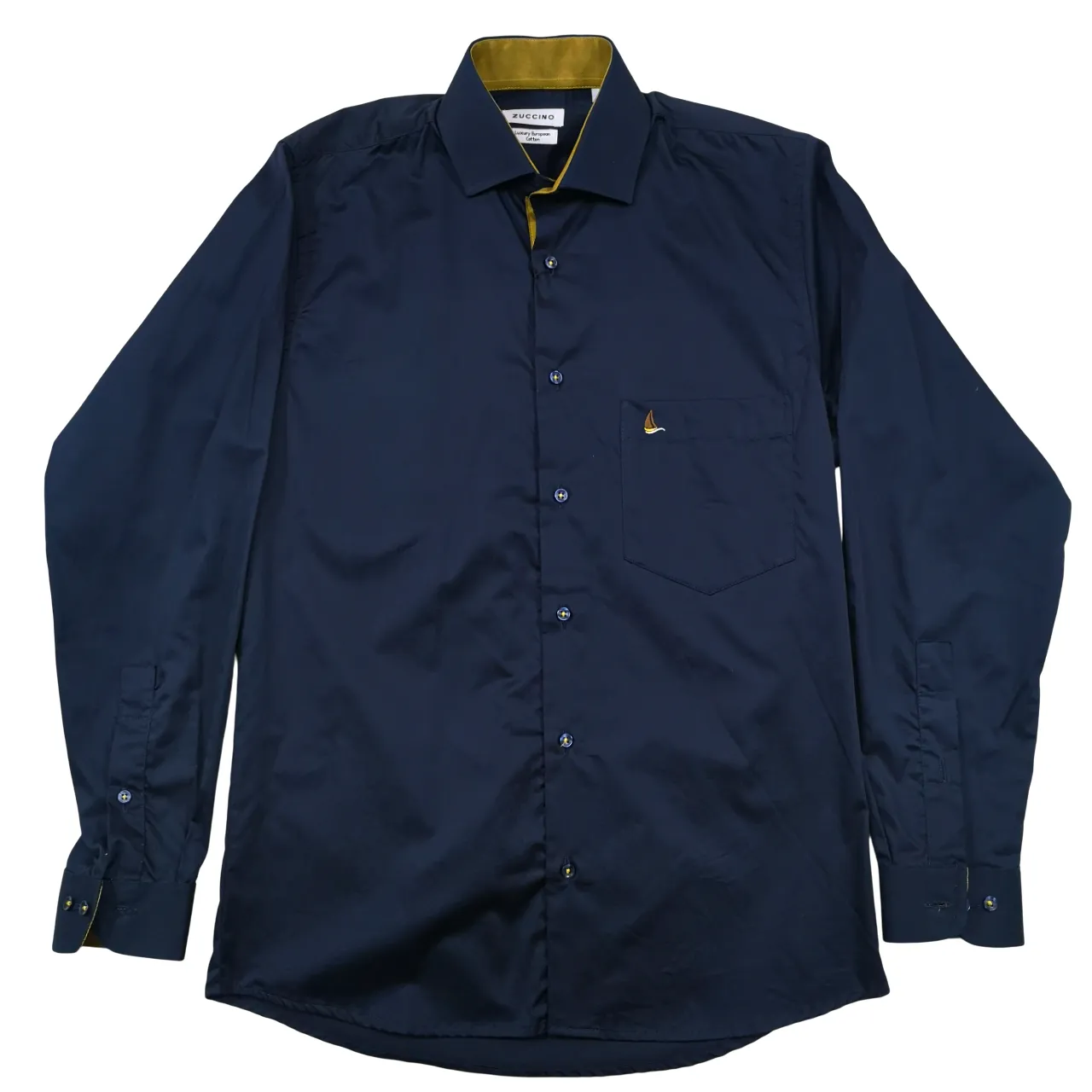 Zuccino Italy Navy LS Shirt